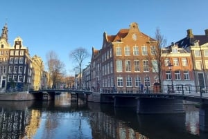 Amsterdam strandutflykt: Highlights promenad & kanal kryssning