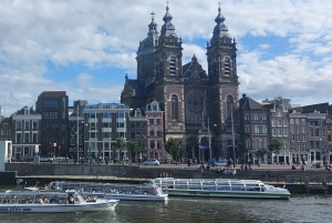 Amsterdam strandutflykt: Highlights promenad & kanal kryssning