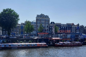 Amsterdam strandutflykt: Highlights promenad & kanal kryssning
