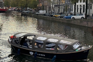 Crociera sul canale di Amsterdam per piccoli gruppi con spuntini/bevande inclusi
