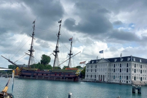 Ámsterdam: Visita guiada a pie para grupos pequeños (francés/inglés)