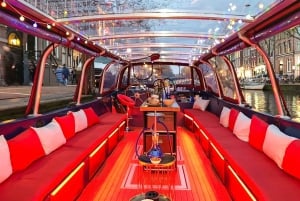 Amsterdã: Passeio de barco pela cidade para fumar e relaxar
