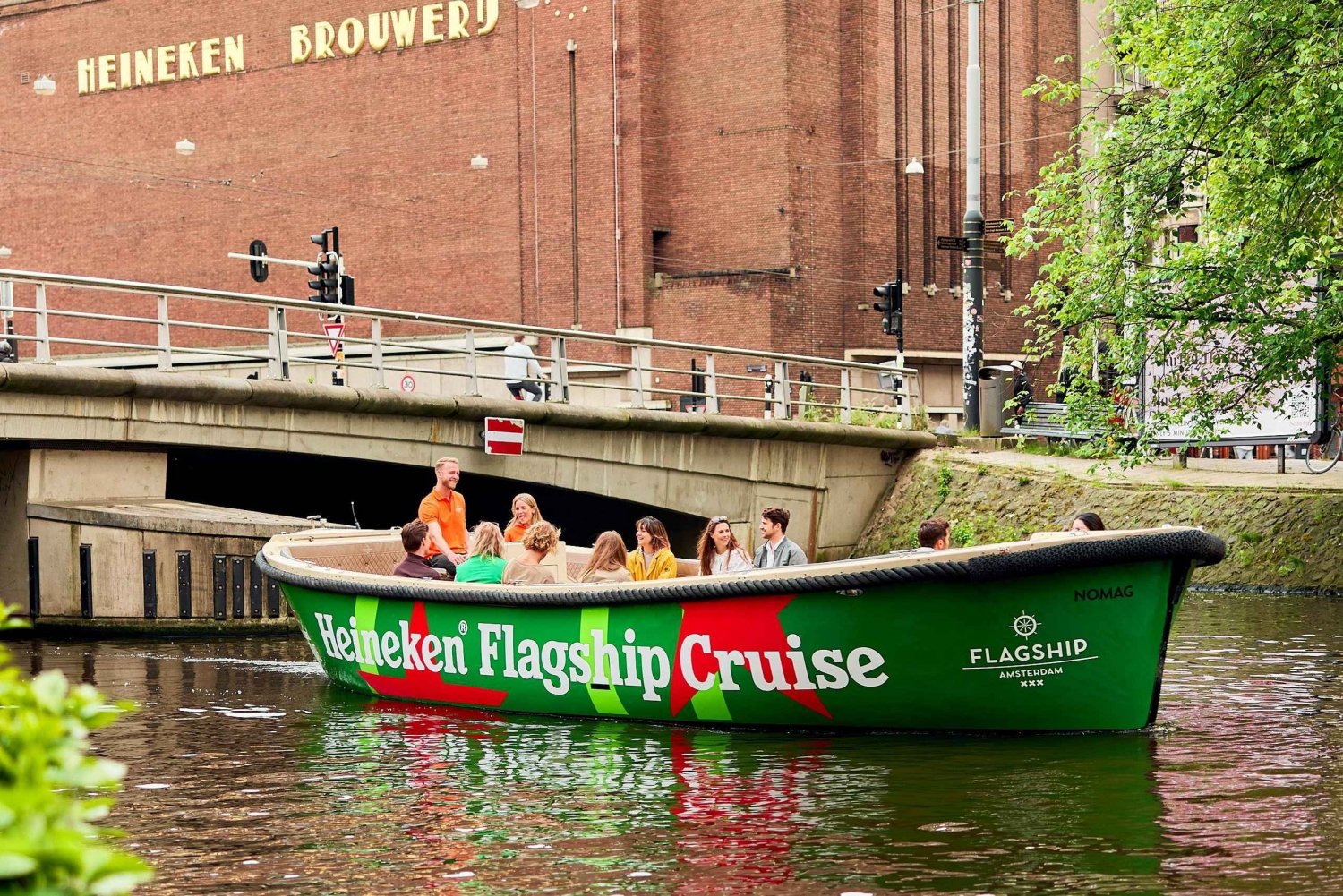 Amsterdam: The Heineken Flagship Canal Cruise in Amsterdam