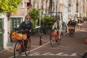 Ámsterdam: Recorrido guiado en bicicleta por los lugares más destacados EN/DE/ES/FR/IT/CN