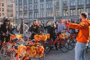 Ámsterdam: Recorrido guiado en bicicleta por los lugares más destacados EN/DE/ES/FR/IT/CN