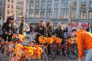 Ámsterdam: Recorrido guiado en bicicleta por los lugares más destacados EN/DE/ES/FR/IT/CN