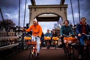 Ámsterdam: Recorrido guiado en bicicleta por los lugares más destacados EN/DE/ES/FR/IT/CN