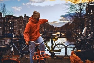 Ámsterdam: Recorrido guiado en bicicleta por los lugares más destacados EN/DE/ES/FR/IT/CN