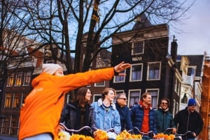 Ámsterdam: Recorrido guiado en bicicleta por los lugares más destacados EN/DE/ES/FR/IT/CN