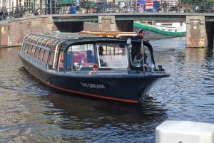 Amsterdam : Croisière traditionnelle sur les canaux avec bar à bord