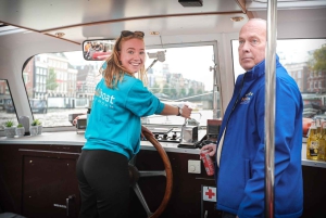 Amsterdam: Crociera tradizionale sul canale con bar a bordo