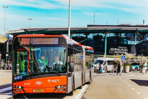 Amsterdam: Rejsebillet til 1-3 dage med lufthavnstransport