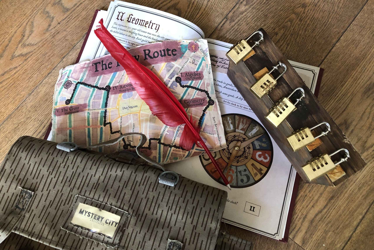 Amsterdam: Schatzsuche Rundgang 'Ein geheimer Sender'