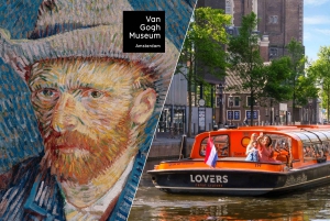 Amsterdam: Van Gogh Museum Ticket & Canal Cruise: Van Gogh Museum Ticket & Canal Cruise