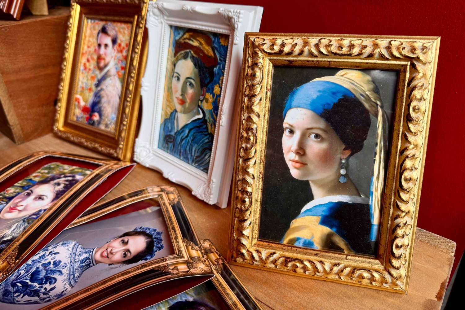 Amsterdam: Van Gogh of Rembrandt AI-portretfoto-souvenir