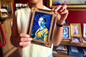 Amsterdam: Van Gogh of Rembrandt AI-portretfoto-souvenir
