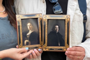 Amsterdam: Van Gogh of Rembrandt AI-portretfoto-souvenir