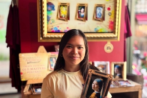 Amsterdam: Van Gogh of Rembrandt AI-portretfoto-souvenir