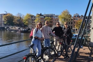 Guided bike tour of Amsterdam in French