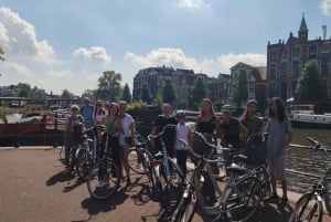 Guided bike tour of Amsterdam in French