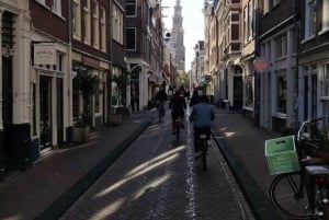 Guided bike tour of Amsterdam in French