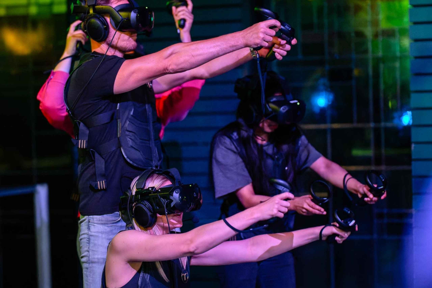 Amsterdam: VR Game Park-upplevelse med fri rörlighet