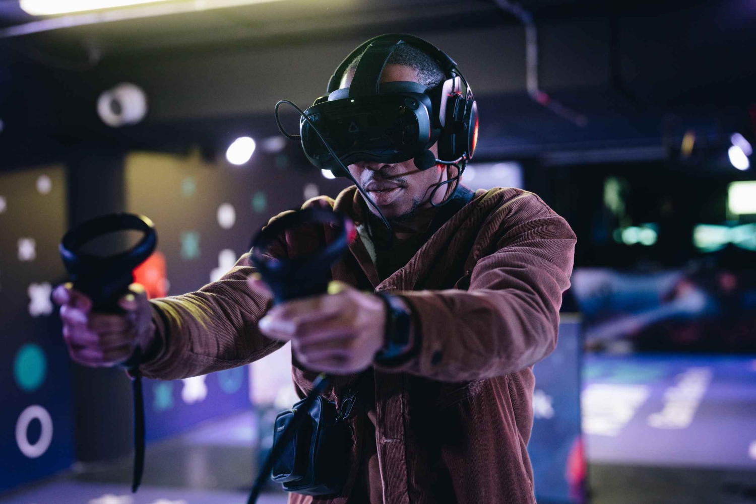 Amsterdam: VR Game Park-upplevelse med fri rörlighet