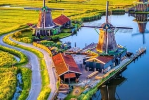 Amsterdam: Vindkvarnsbyn & Giethoorn privat tur med bil