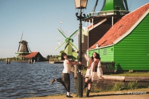 Amsterdam & Zaans Schans: Solo, Couple, or Group Photoshoot