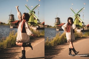 Amsterdam & Zaans Schans: Solo, Couple, or Group Photoshoot