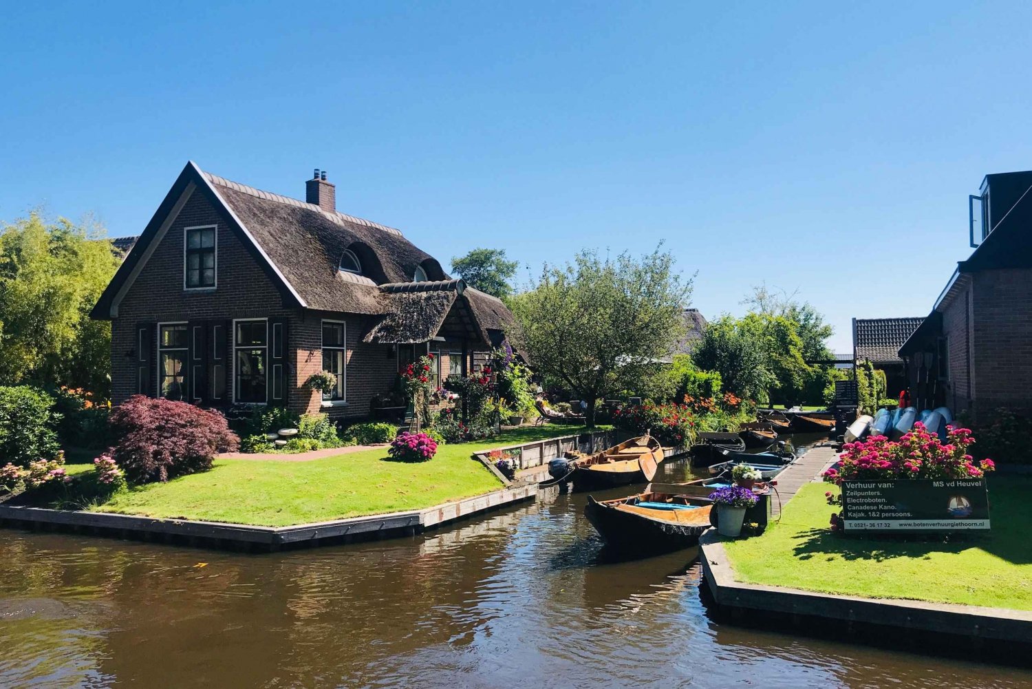 Amsterdã: Viagem de 1 dia a Zaanse Schans e Giethoorn com cruzeiro