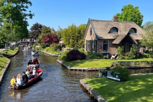 Amsterdam: Guidet kombinationstur til Zaanse Schans og Giethoorn