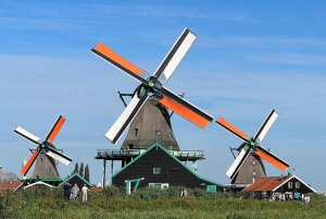 Amsterdam: Guidet kombinationstur til Zaanse Schans og Giethoorn