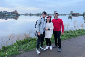 Amsterdam: Guidet kombinationstur til Zaanse Schans og Giethoorn