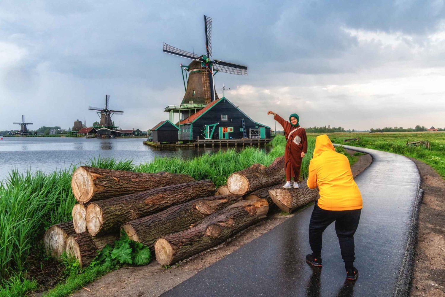 Amsterdam : Zaanse Schans, La Haye et Rotterdam