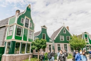 Amsterdam: Zaanse Schans, Volendam og Edam med live-guidet omvisning