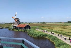 Amsterdam: Zaanse Schans Windmills Bike Tour with Guide