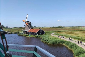 Amsterdam: Schansin tuulimyllyjen pyöräretki oppaan kanssa.