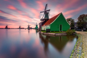 Amsterdam: tour privato di Zaanse Schans, mulini a vento e Volendam