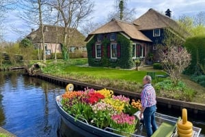 Amsterdam: tour di 1 giorno in cinese a Zaanse Schans, Zaandam e Giethoorn