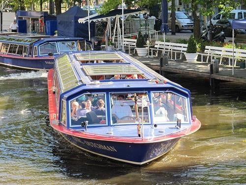 Blue Boat Canal Cruise