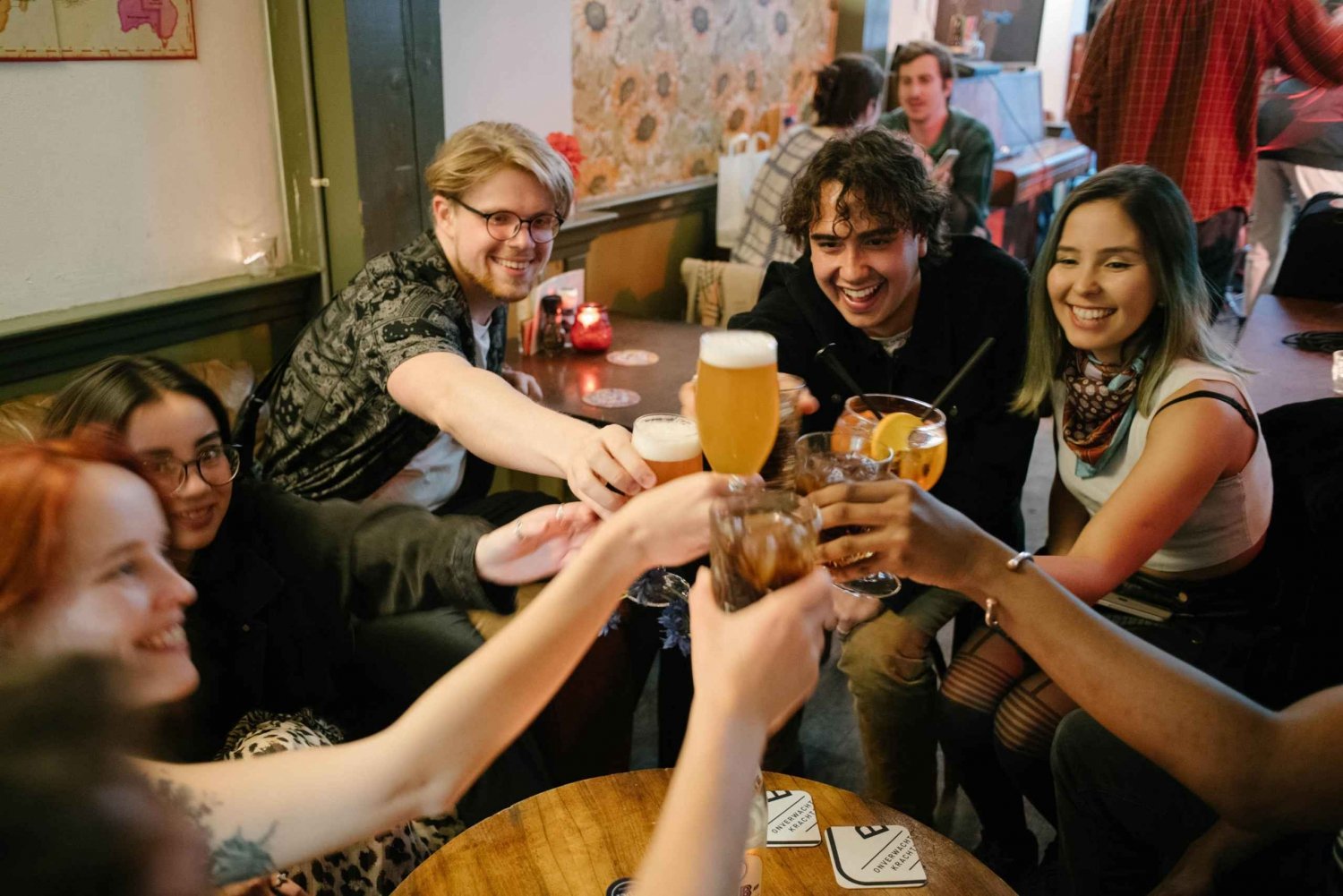 Explorez le vieux centre d'Amsterdam : Visite des pubs et des brasseries