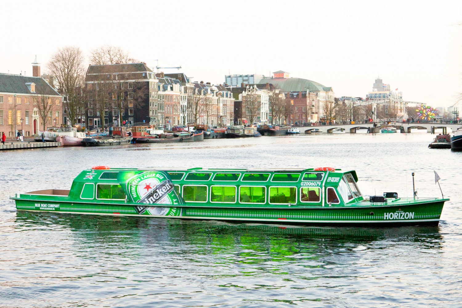 Canal Cruise &amp; Heineken Experience Ticket in Amsterdam