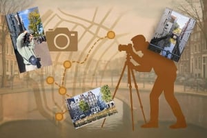 Immortalisez l'Amsterdam emblématique : promenade photo avec un photographe professionnel