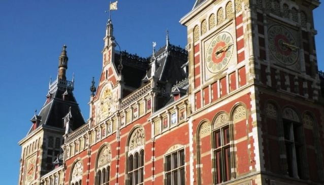 Gare centrale d'Amsterdam