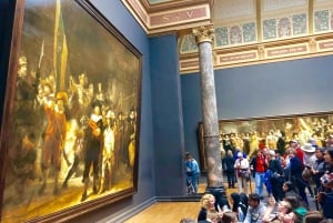 Rijksmuseum & Amsterdams centrum – exklusiv guidad tur