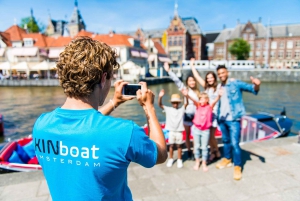Amsterdam: Open Boat Cruise Central Station - 60 minutes
