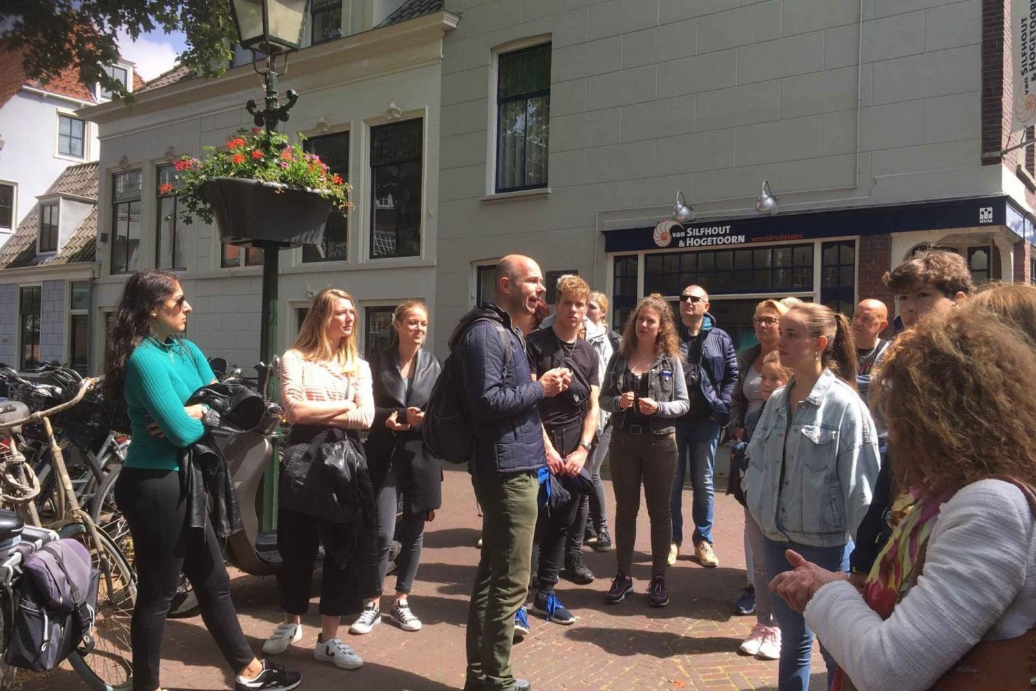 Delft: Wycieczka piesza po centrum miasta