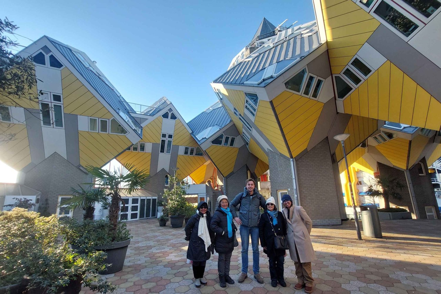 Delft & Rotterdam: Private Tour with Cube House and Transfer