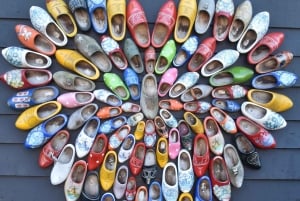 Excursión privada en francés «Des moulins, sabots et du Gouda» (Molinos, zuecos y Gouda)